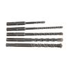 Double Auger Hammer Drill Bits for Precision Cutting 5pcs Carbide Steel Set for Electric Drills and Drilling Machines