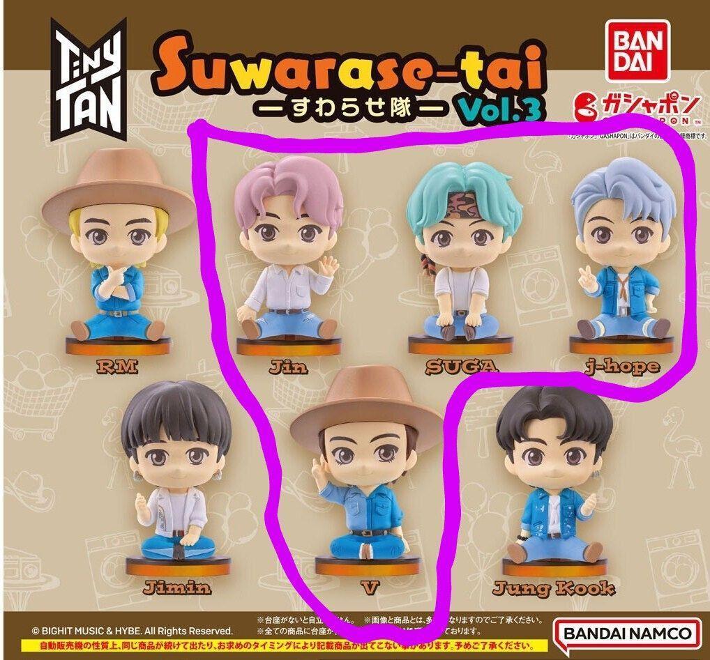 

[USED] TinyTAN Suwarasetai BTS JIN SUGA J-HOPE V