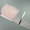 1Meter/Lot 10-15Cm Ostrich Feather Fringe Trim For Crafts Plumas Ribbon For Needlework And Handicrafts Feather Dress Accessories
