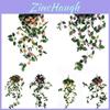 Exquisite 100cm Artificial Flowers Silk Rose Fake Garland Vine Ivy Plant Leaves For Festive Home Decoration