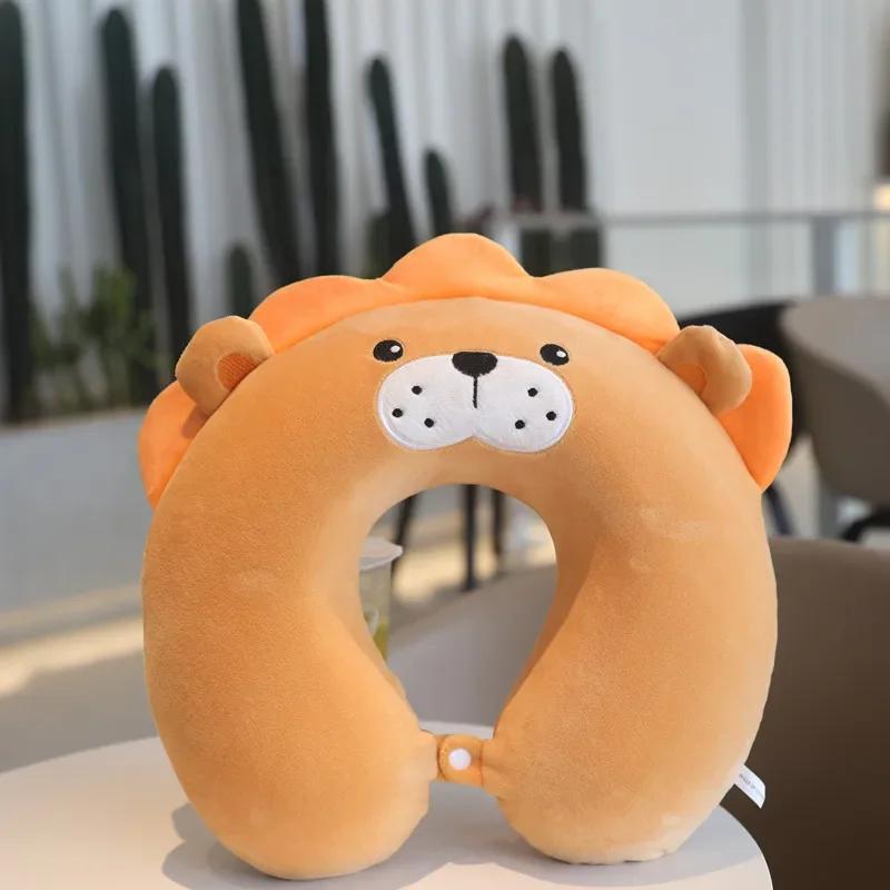 U-shaped Travel Neck Protection Pillow Cervical Memory Cotton Airplane Pillow Portable Nap Pillow for the Neck