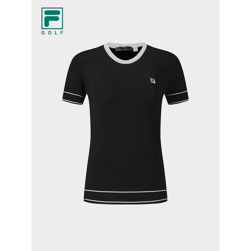 FILA Women s Golf Knit Short Sleeve Sweater S