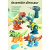 Kids Disassemble Dinosaur Set Flexible Improve Imagination Educational Dinosaur Blocks Toy