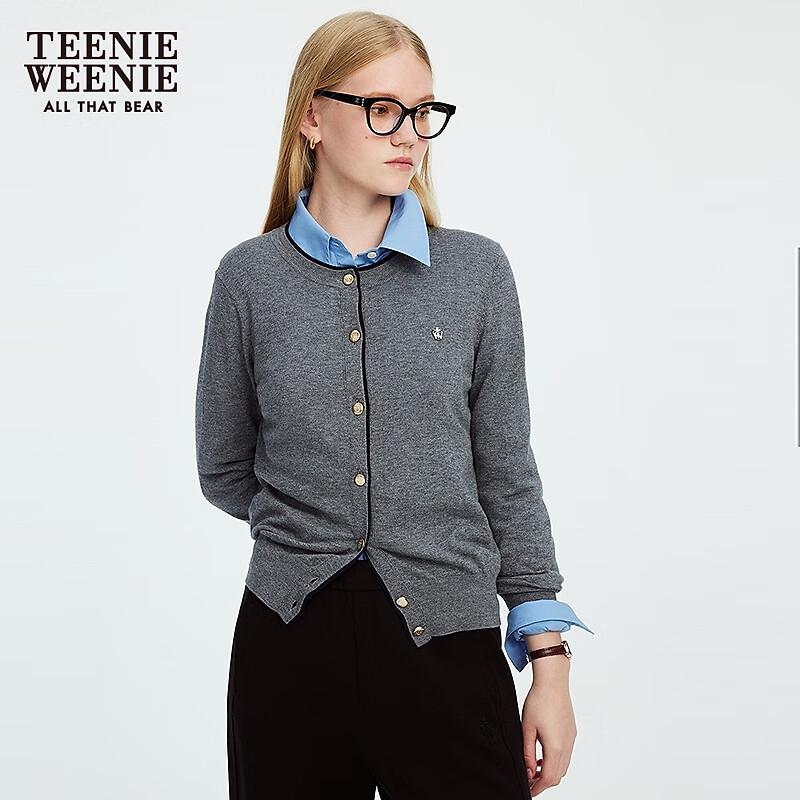 Teenie Weenie Women's Patchwork Knit Cardigan