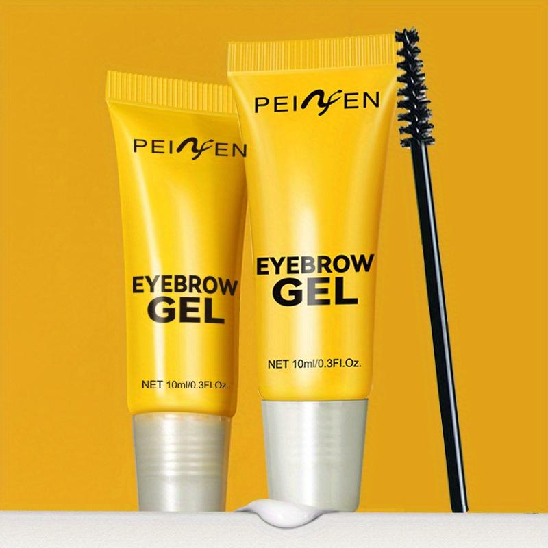 Eyebrow Styling Gel with A Brush Applicator, Strong-hold Eyebrow Gel, Clear Eyebrow Styling Gel—waterproof, Sweat-resistant, and Long-lasting