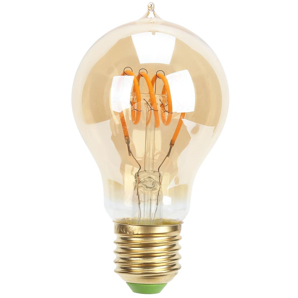 A60 E27 LED Bulb Antique 4W Dimmable Filament Lamp Bulb Coffee Shop Decoration 220V Warm Light