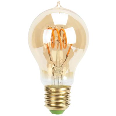 A60 E27 LED Bulb Antique 4W Dimmable Filament Lamp Bulb Coffee Shop Decoration 220V Warm Light