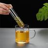Tea Infuser Tea Filter Sieve Glass Pipe Creative Tea Mate Tea Maker Brewing for Spice Herb Tea Strainer Teaware Tool Accessories