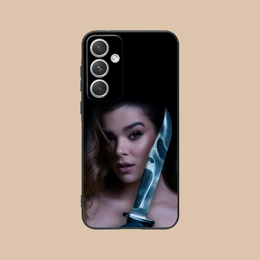 Hailee Steinfeld Matte TPU Mobile Phone Case for Samsung Galaxy S26 S25 S24 S23 S22 S21 S20 Note20 Plus FE Ultra Colorful Cover