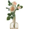 INS Style Nordic Transparent Glass Vase Ornaments Home Creative Simple Living Room Dried Flower Arranger Decoration