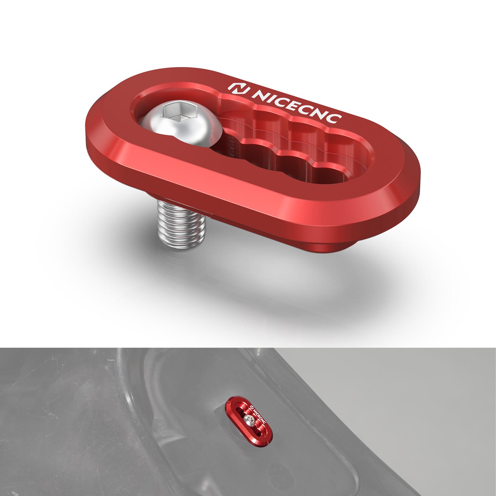 For TRX 450R ATV Tank Seat Washer 90109-HP1-000 5 Adjustable Way For Honda TRX450R 2006-2009 TRX450ER 2006-2014 красный