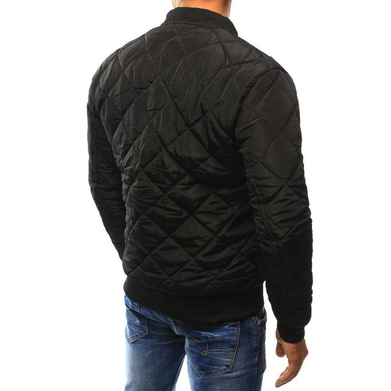 Men’s Short Quilted Stand Collar Cotton Jacket