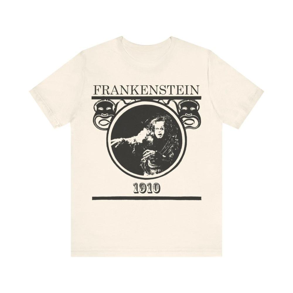 Frankenstein film d'horreur classique T-shirt film thriller style gothique Mode gothique T-shirt à manches courtes unisexe