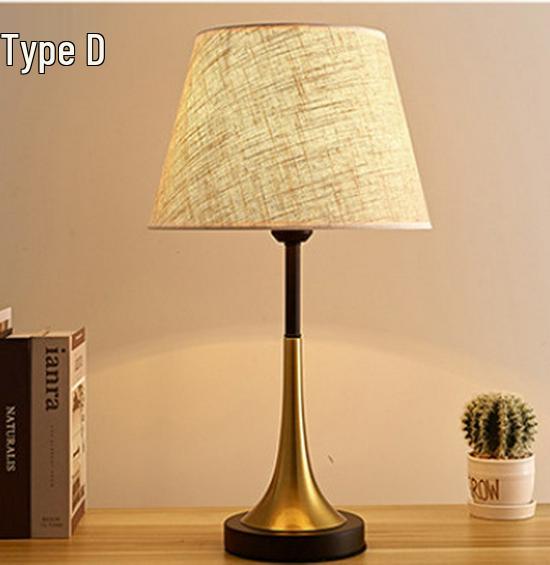 Vintage American LED Table Lamp – Retro Bedside, Office, Hotel Project, or Bedroom Use – Eye Protection & Dimmable Night Light.