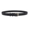 Slim Womens Belt Black Minimalist Accessory Vintage Versatile 105cm Fashion