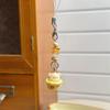 Pendant Keychain Lightweight Resin Bear Shape Pendant Keychain Multi-Purpose Portable Keyring for Bag And Phone