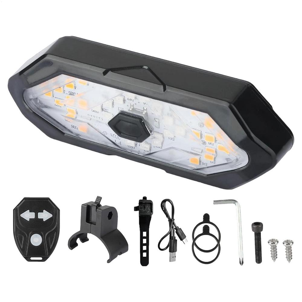 Велосипедный Поворотник Задний Фонарь Пульт Велосипедные Фонари USB Перезаряжаемый Велосипедный Фонарь Водонепроницаемый Велосипедный Задний Фонарь с Поворотниками