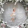 Christmas Ornaments Stree Decoration Girl Bithday Gift Xmas Plastic Hanging Decoration Dancing Silver Tutu Ballerina Christmas Gifts