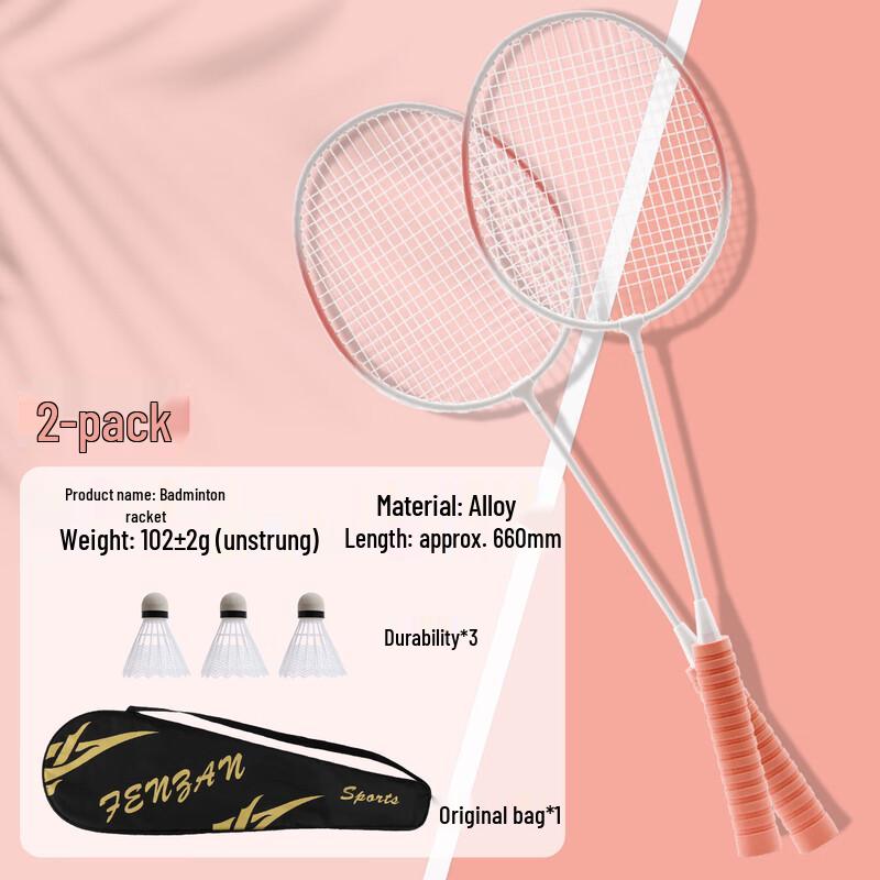 

WEZHO Entry-Level Badminton Racket Set