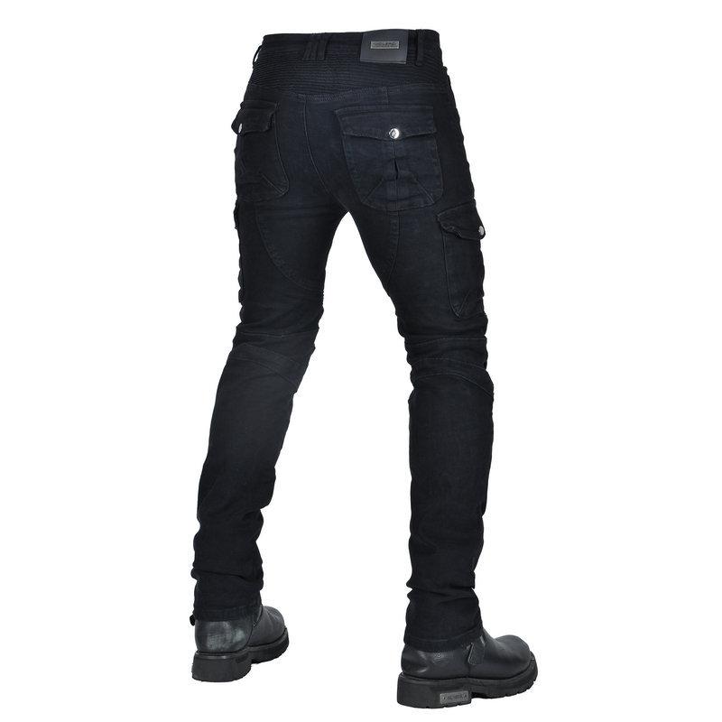 2024 New Motorcycle Riding Jeans for Men, Kevlar Tear-resistant, Anti-drop Cycling Pants with Protective Gear