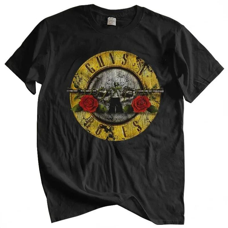 Loose Creative Camisa Camisetas Guns N Roses Bullet Logo ... S