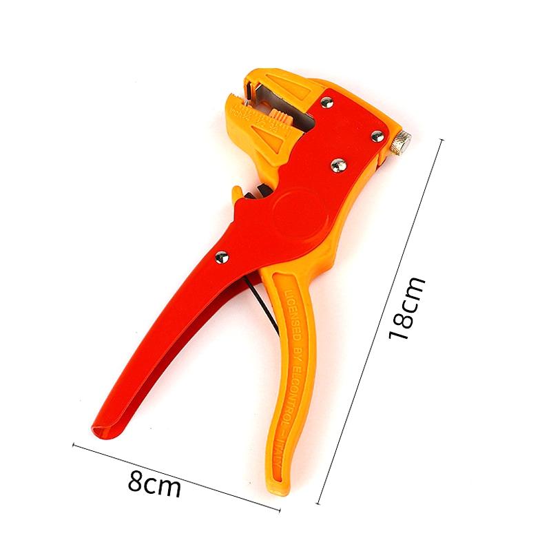 

Инструмент для обжима пружинных кабелей с функцией сброса, удобные кусачки, практичный инструмент, углеродистая сталь, портативный, многофункциональный, плоскогубцы с утиным носом для зачистки проводов