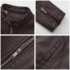 Women’s Leather Suede Jackets Faux Leather Fleece Lined Zip Up Motorcycle Coats Bomber Jacket Fashion Street Wear