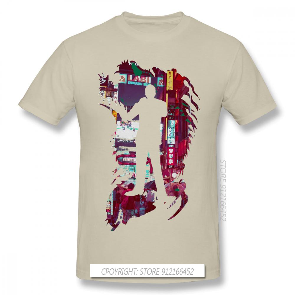 Yakuza Kiwami Kazuma Kiryu Majima Yumi Game TShirts For Men Dragon Of Dojima Funny O-Neck Cotton T Shirt