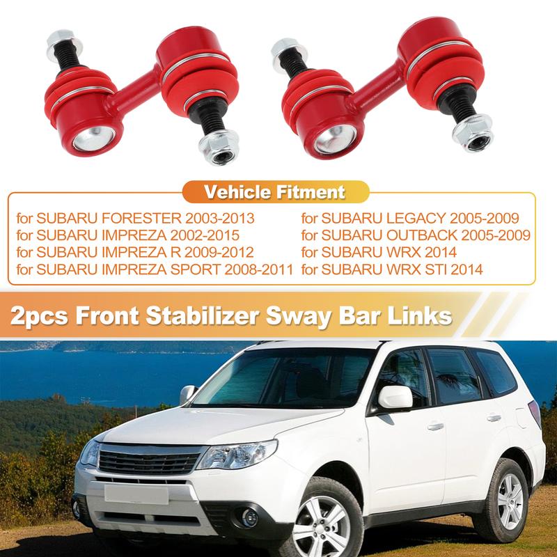 UXCELL No.K750049 2pcs Front Sway Bar Links Stabilizer Link Kit for SUBARU Forester Impreza Legacy Outback 2005-2009