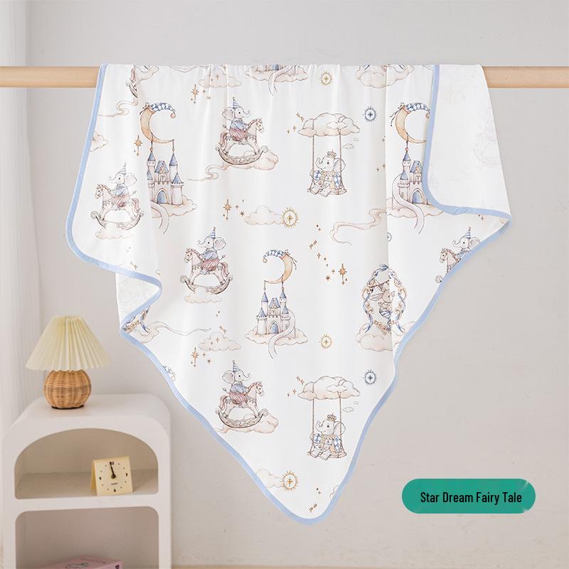 Pure Cotton Four Seasons Baby Swaddle Blanket - Anti-Startle, Newborn Essential