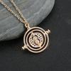 Creative Hourglass Necklace & Earring Set Sweater Chain Series