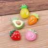 10Pcs 37 Styles Mix Fruit Animals Popsicle Candy Resin Earring Charms Diy Findings Keychain Bracelets Pendant For Jewelry Making