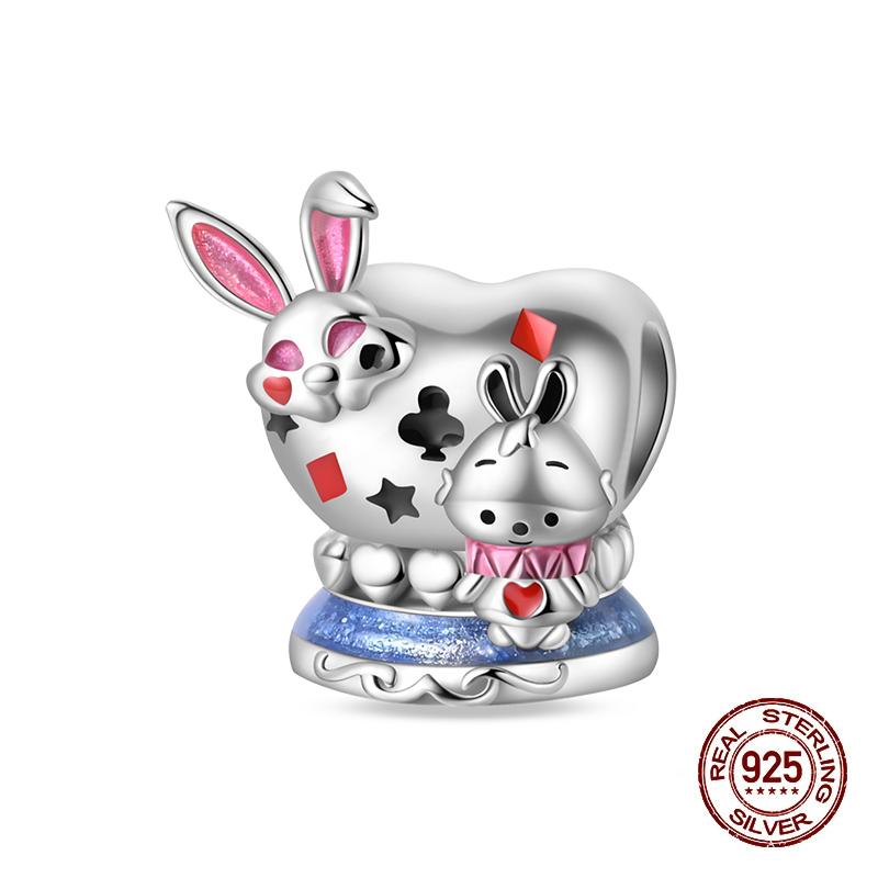 Copperfox Rose Princess Castle Fairy Tale Charms Bead Fit Pandachoriginal Bracelets Diy Jewelry Birthday Gift