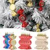 Weihnachts-Hängebonbon-Ornamente Kunststoff Bunte Zeichnungen Feiertagsanhänger Zuckerstangen-Ornamente Dekorative Kugeln Wohnungsdekorationen