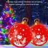 24 Inch Inflatable Christmas Balls New Years Christmas Ornaments with Light and Remote Christmas Decorations Ball Holiday Decor