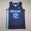 Basketball Jersey Ja Morant 12 Memphis Team Sportswear Cotton Sleeveless Men Women