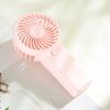 Small Portable Fan Handheld Lightweight Pocket Size Mini Fan USB Rechargeable for Home Work and Travel