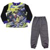 Splatoon 3 Cardboard Pattern A Negru [Bandai] Pijamale, Pijamale Luminoase în Întuneric, Mânecă, Tricot, [2630657], 130cm, [B]
