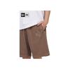 New Era SS24 Graduation Celebration Series Washed Vintage Simple Embroidery Breathable Loose Casual Shorts Unisex Shorts Brown 14341350