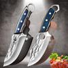 MYVIT Kitchen Knife Forged Boning Knife Butcher Knife Stainless Steel Cleaver Vegetable Fruit Knife Outdoor Camping Knife with Cover