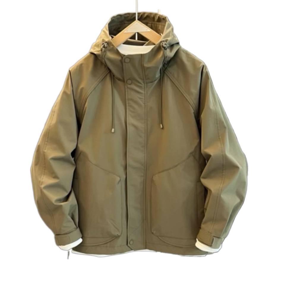 Men's Trendy Hooded Jacket - Spring/Autumn Casual Versatile Sports Outdoor Top