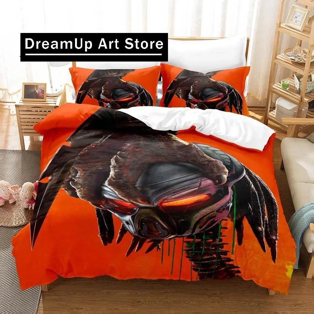 3D Print The Predator Bedding Set Single Twin Full Queen King Size Bed Aldult Kid Bedroom Duvetcover Sheet Bed