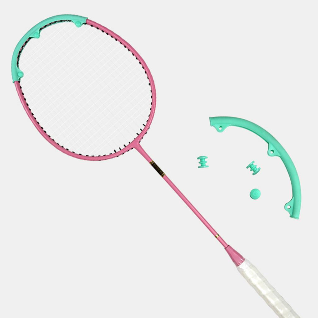 Racquet Front Frame Head Case Racket Cover Curved Protection Sleeve for Badminton Rackets Beginner Racket Head Protector