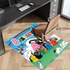 1pc Barbapapa1 Print Area Rug - Soft, Washable Non-Slip Indoor Mat for Office Chairs, Living Room, Home Office Decorative Rug