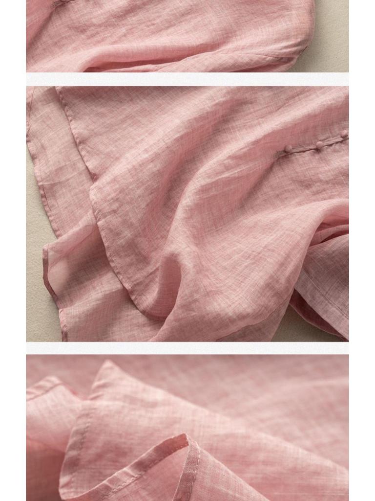 2024 Women's Casual V-Neck Slimming Solid Color Loose T-Shirt