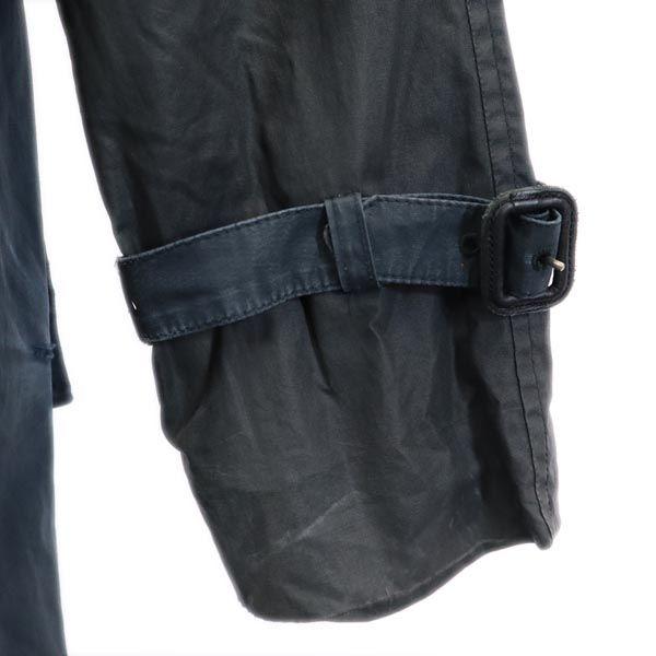 Mackintosh Made In the UK Trench Coat 36 Navy Men's Used