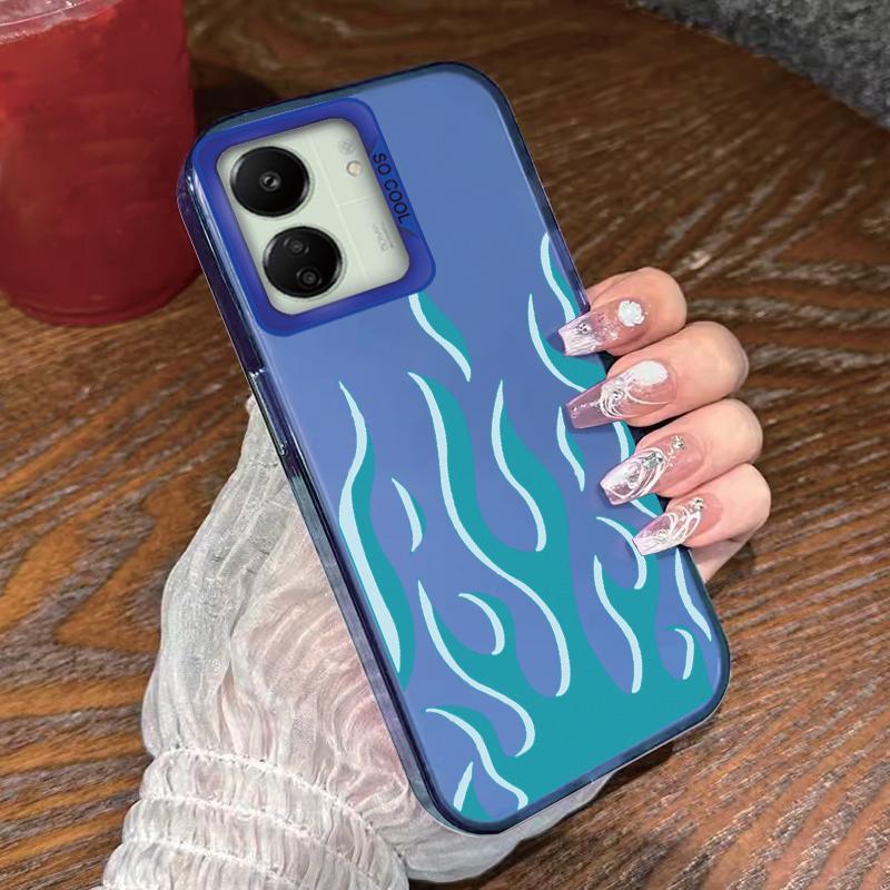 

Cute Love Heart Phone Case For Xiaomi Poco C65 Soft TPU Shockproof Bumper Hard PC Back Cover For Poco C65 PocoC65 Matte Shell Poco C65