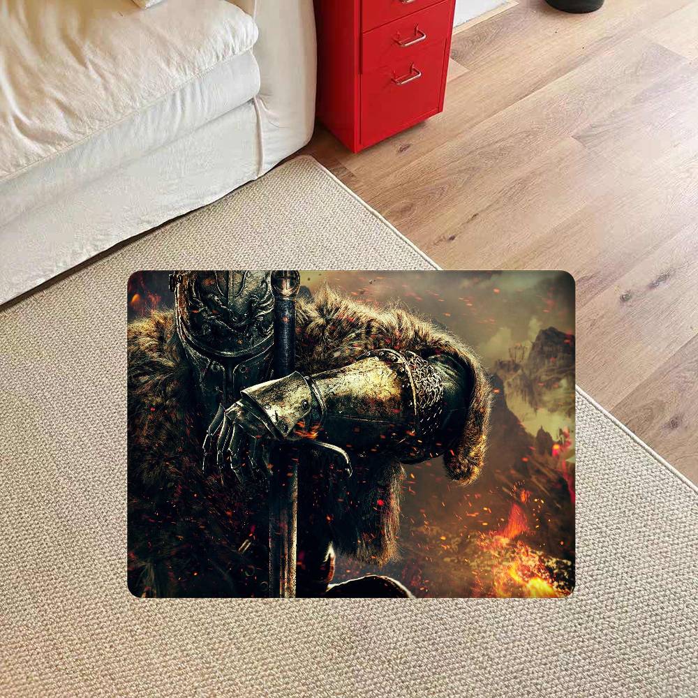 Dark Souls Room Mats Non-Slip Laundry Room Mat Laundry Decor Balcony Child Living Room Household Carpets