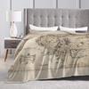 Middle Earth Map l-Lords Of The R-Rings Warm Blanket Camping Plush Throw Blanket Bedroom Flannel Bedspread Sofa Bed Cover