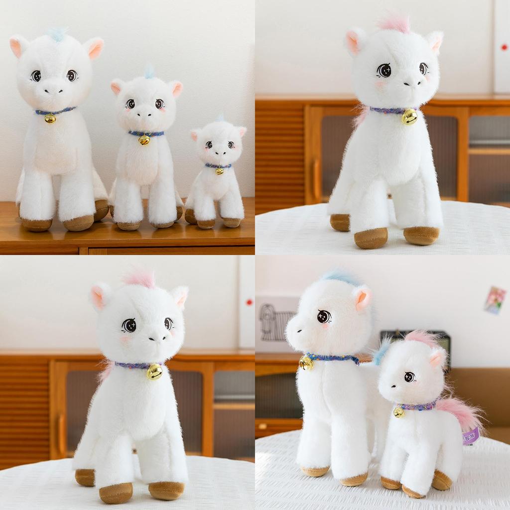 Plush Horse Toy With Pp Cotton Filling For Kids Gift And Room Decor